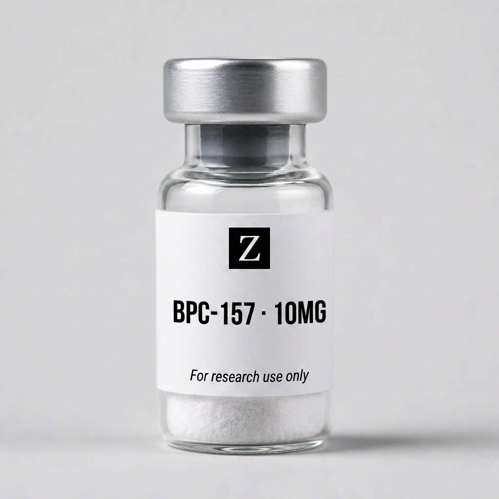 BPC-157 10mg lyophilised peptide vial