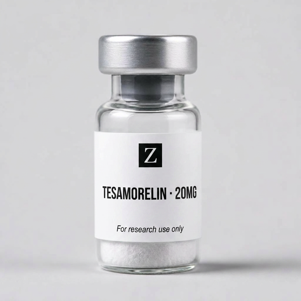 Tesamorelin 20mg lyophilised peptide vial